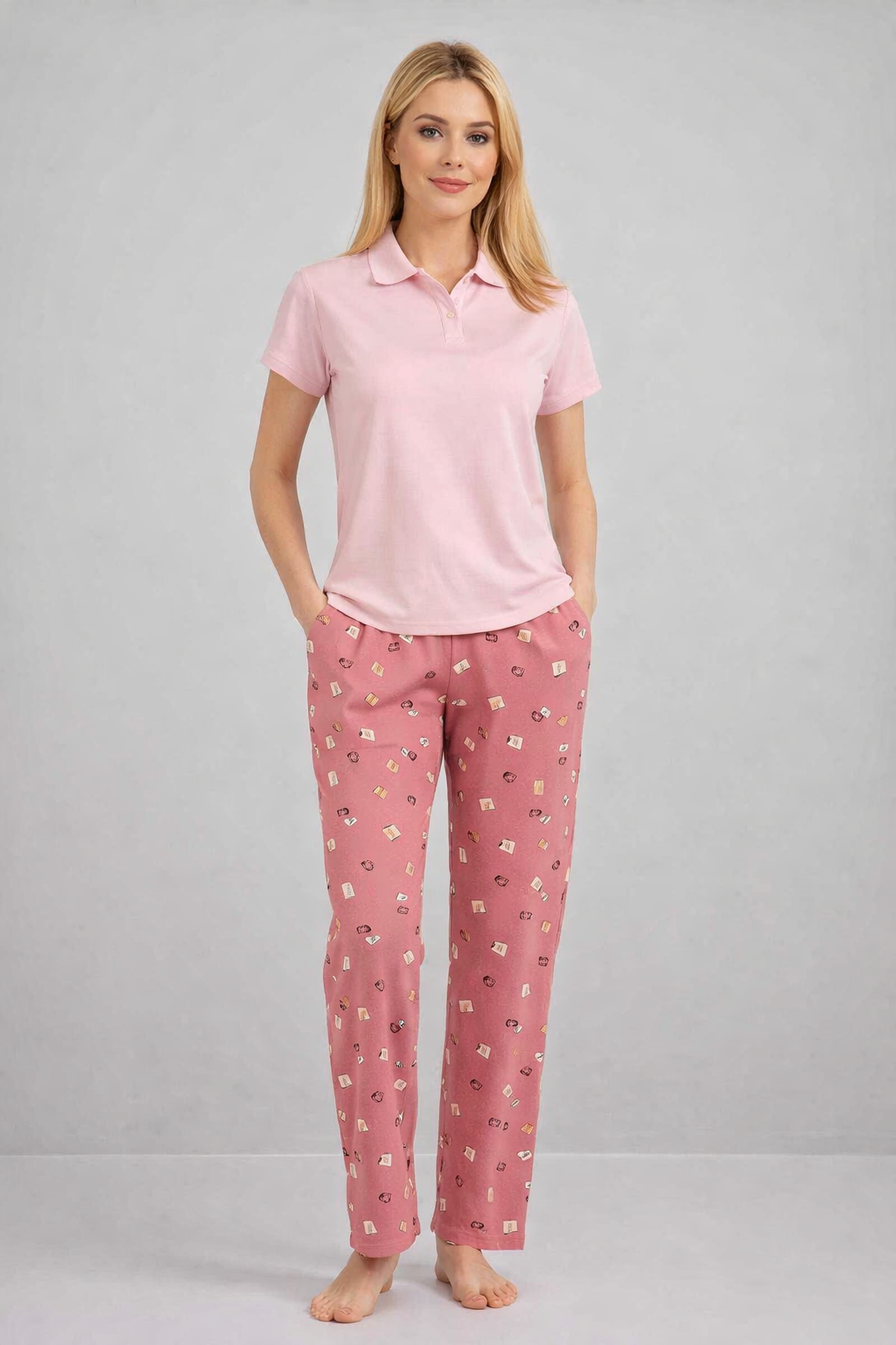 Mocha Pink Pajamas