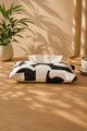 Monochrome Tissue Box Cover
