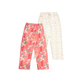 Pack of 2 Pajamas - Pink Petal & Vanilla Garden