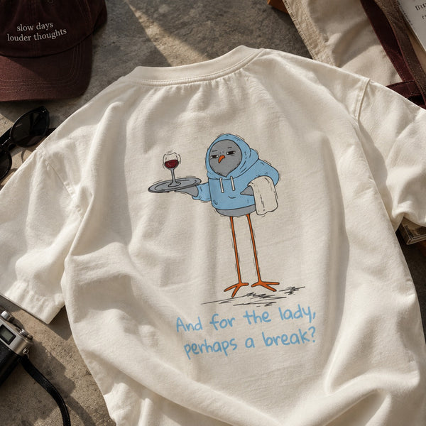 Lady's Break Oversized Tee