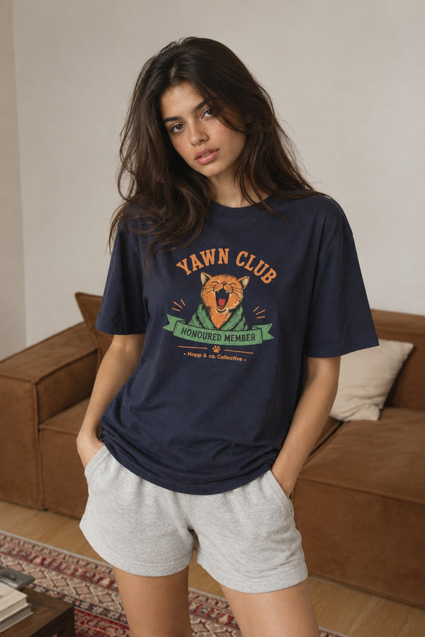 Yawn Club Oversized Tee