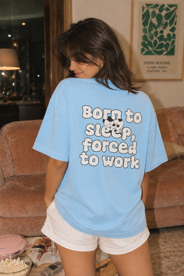 Born to Sleep Oversized Tee